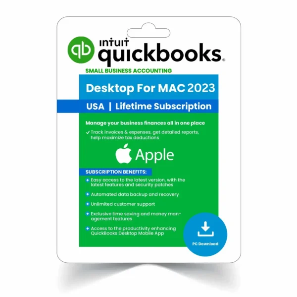 QuickBooks Desktop MAC 2023 Lifetime Version - cdkeypc.com