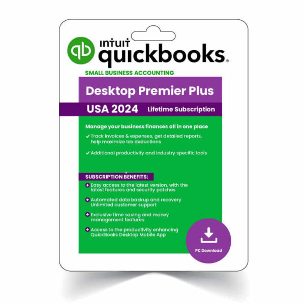 QuickBooks Desktop Premier 2024 - Lifetime Activation - cdkeypc.com